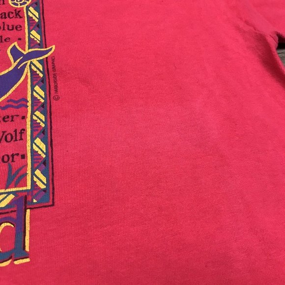 Vintage Nature Endangered Species St. Louis Zoo T-Shirt Size XL Single Stitch - Picture 11 of 13